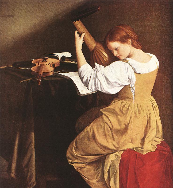 Lute Player  eryy, GENTILESCHI, Orazio